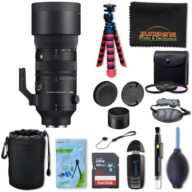 Sigma 70-200mm f2.8 DG DN OS Sports Lens for Sony E with Sunshine Photo Professional Bundle – 4 Years USA Manufacturer Warranty