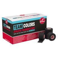 Cramer Team Color Athletic Tape, Black, Latex-Free, 1.5″ x 15yds, 32 Roll Bulk Case, Tearable Sports Tape for Wrists, Ankles, Baseball, Training, Strong Athletic Wrap for Athletes & Trainers