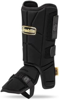 Franklin Sports Baseball + Softball Leg Guard – PRT Series Adult – Protective Leg + Ankle Guard + Toe Plate – One Size