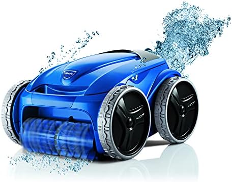 Polaris 9450 Sport Robotic Pool Cleaner, Automatic Vacuum for InGround Pools up to 50ft, 60ft Swivel Cable, Wall Climbing Vac w/Strong Suction & Easy Access Debris Canister