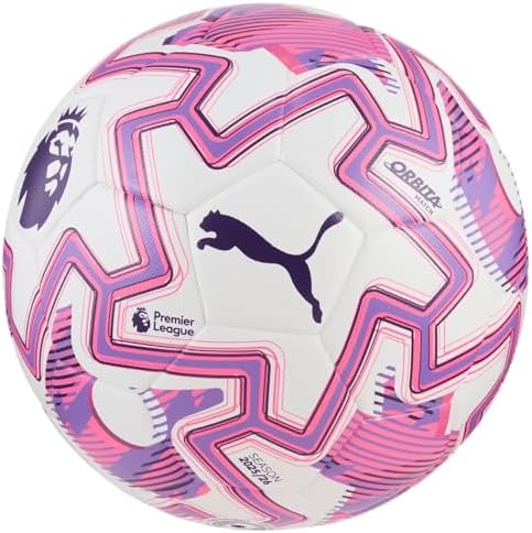 PUMA Orbita Match Premier League Ball – Official Licensed Ball for The 25/26 Season, FIFA Quality, THB Molded, 32 Panel Configuration