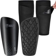 Northdeer Soccer Shin Guards for Kids Adults. Sleeves with Optimized Insert Pocket – Protective Soccer for Boys Girls Men