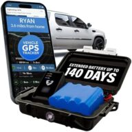 Lightning GPS GL300 Tracker Device for Vehicles w/Magnetic Case and Battery – Real-Time GPS Tracking, Vehicle & Fleet Monitoring, Hidden Tracking for Cars, Trucks or Trailers – Subscription Required