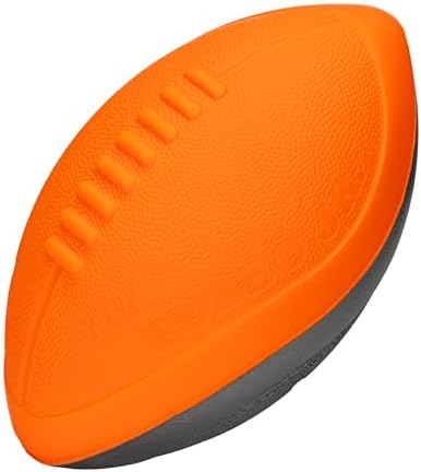 NERF Turbo Jr. Kids Foam Football – Classic Foam Football for Kids – Indoor + Outdoor Soft Foam Ball – Kids Mini Soft Foam Ball – NERF Toy Football for Kids – Easy Throw + Catch Youth Football