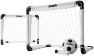 Franklin Sports Kids Mini Soccer Goal Set – Backyard/Indoor Mini Net and Ball with Pump – 22″ x 17″