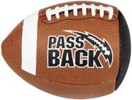 Passback Junior Composite Football, Ages 9-13, Youth Training Football, (Ships Deflated)