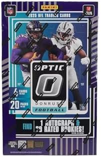 2025 Panini Donruss Optic Football Hobby Trading Card Box (1 Autograph Per Box)