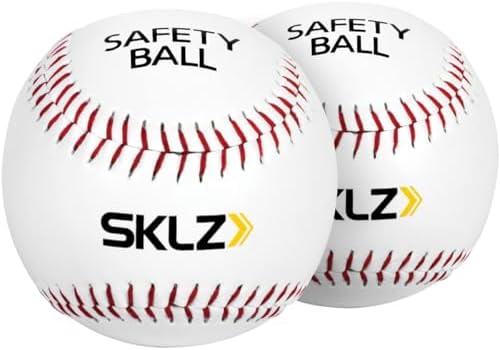 SKLZ Soft Cushioned Safety Baseballs, 2 Pack