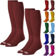 Rawlings | 2 Pair | Athletic Socks | Baseball/Softball | Multiple Sizes/Colors
