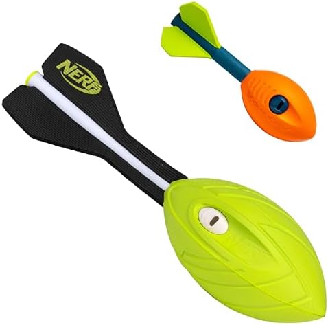 Franklin Sports NERF Vortex Foam Football Dual Power Pack – NERF Ultra Grip + Pocket Vortex Set – Perfect Kids Toy for Pool + Beach Football Fun – Indoor + Outdoor Ball Toy for Kids