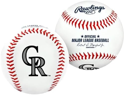 Rawlings | 2026 MLB Baseball with Team Logo | All 30 MLB Teams Available