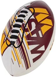 Franklin Sports NFL Team Mini Footballs – Youth 8.5″ Official NFL Licensed Football + Air Pump Set