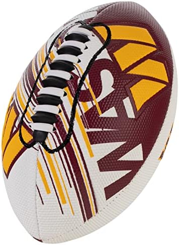 Franklin Sports NFL Team Mini Footballs – Youth 8.5″ Official NFL Licensed Football + Air Pump Set