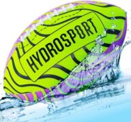 HydroSport Water Football for Pool, Beach, Lake – Waterproof Pool Toys for Kids Ages 8-12 – Teen Boys Gift – Swimming Balls Sports – Family, Teens Boys & Adults Fun – Outdoor Accessories