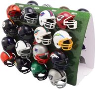Riddell 32 Piece NFL Helmet Tracker Set – Gumball Size Helmets – All NFL Current Logo’s – New 2023 Set