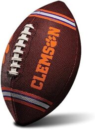 Franklin Sports Kids NCAA Youth Football – Official College Team Football with Team Logos – Junior Size