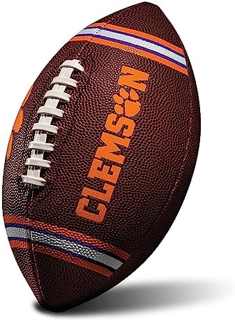 Franklin Sports Kids NCAA Youth Football – Official College Team Football with Team Logos – Junior Size