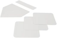 Amazon Basics Softball Baseball Bases Set, Weatherproof Rubber, Flexible, Includes 1 Home Plate, 3 Bases, 1 Pitching Rubber, Set of 5