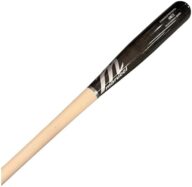 Marucci AM22 Pro Maple Wood Baseball Bat Whitewash/Fog Adult Wooden Bat for Training and Game Play Power Hitter Design