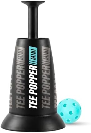 Bandit Sports Baseball Training Tee Popper Mini, Batting Tee for Perfect Swings, Baseball Training for Hitting Without a Pitcher (1 Mini Popper Ball Included)