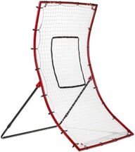 Franklin Sports Baseball Rebounders + Pitchback Nest – Pitch Return Trainer + Rebound Net with Attachable Pitching Target- All Angle Fielding Rebound Net for Grounders + Pop Flies