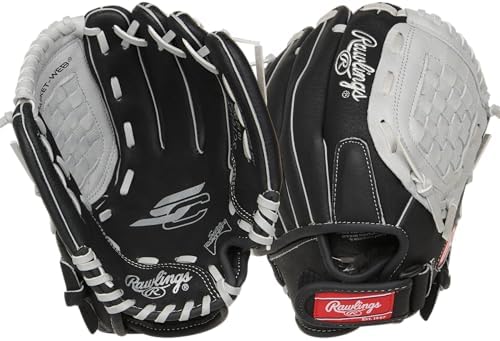Rawlings | Sure Catch Baseball & Softball Glove | T-Ball, Youth & Adult Rec Models | Multiple Sizes & Styles
