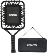 ZEALFEEL Baseball Racket for Fly Balls, 19-Ounce Fungo Racket Baseball/Softball Training, Scientific Weighted Bat with Ergonomic for Parents & Coaches, Hitting Ground Balls, Pop Flies & Line Drives
