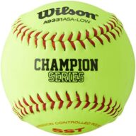 Wilson ASA Synthetic Leather Polycore Softballs 1 Dozen