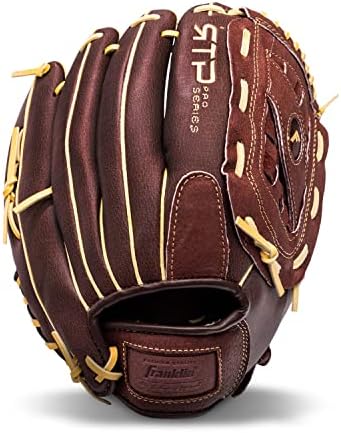 Franklin Sports Baseball Gloves – RTP Pro Adult + Kids Baseball Mitt – Outfield + Infield Gloves