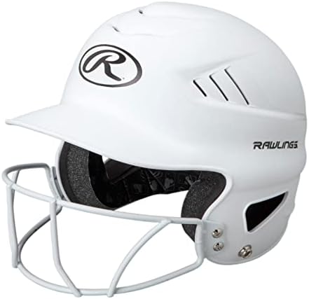 Rawlings | COOLFLO Batting Helmet with Facemask | Fastpitch Softball