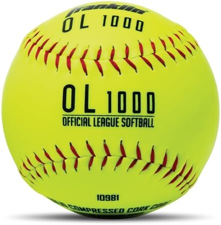 Franklin Sports Practice Softballs Youth Softballs Great for Kids and Girls Fastpitch Players Perfect for Practice