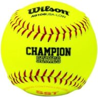 Wilson A9106 12″ ASA Championship Series Synthetic SST Softball 1 Dozen