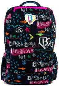 Baseball Lifestyle 101 Chalkboard Backpack