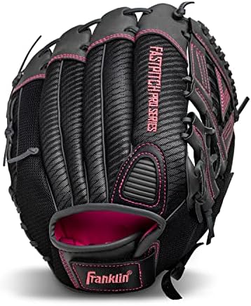 Franklin Sports Girls Softball Glove-Women’s Windmill Fastpitch+Slowpitch Softball Glove-Right and Left Hand-Adult