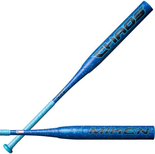 Miken Chaos Slowpitch Softball Bat | All-Association | Alloy | XL Endload | 14” Barrel