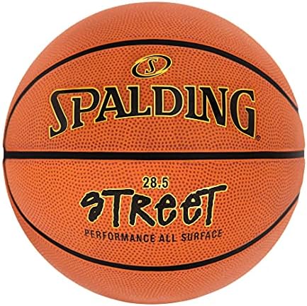 Spalding Outdoor Rubber Basketballs | Performance Rubber Cover Designed for Outdoor Play | Multiple Sizes & Colors