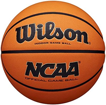 WILSON NCAA Evo NXT Official Indoor Game Basketballs – Sizes 6 and 7