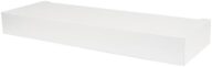 HIGH & MIGHTY 515651 Modern 18″ Floating Shelf Holds up to 15lbs, Easy Tool-Free Dry Wall Installation, Flat, eCommerce Packaging, White