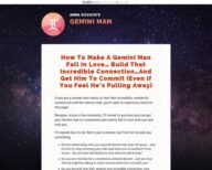 Gemini Man Secrets by Astrologer Anna Kovach