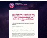 Capricorn Man Secrets by Relationship Astrologer Anna Kovach