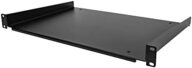 StarTech 1U Cantilever Rack Shelf, 12in, 55lb, 25kg (SHELF-1U-12-FIXED-S)