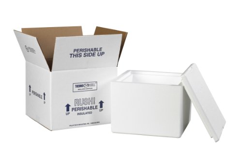 BOX USA Insulated Carton with Foam Shipping 1-Kit