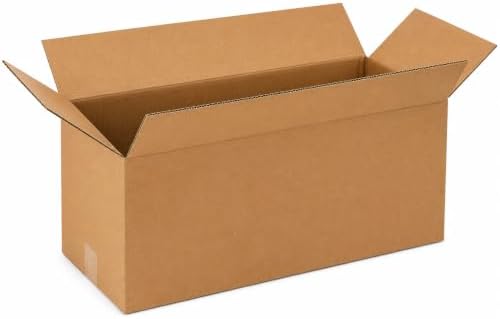 BOX USA Long Boxes Holds 65lbs, 22x10x8 20-Pk for Shipping & Packing