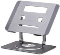 StarTech Rotating Laptop Stand, Aluminum, 360 Swivel, 11lb/5kg