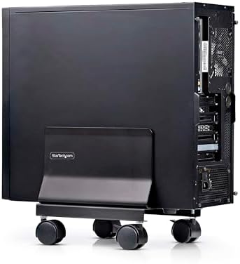 StarTech Computer Tower Cart, Max Load 46.3lb/21kg, TAA (CPUMOBILESTND)