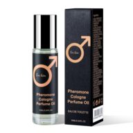 Pheromones Perfumes for Men, Protable Perfume Male, Roll on Perfume, Long-Lasting Scents Attraction Pheromone Infused Essential Oil Perfume for Men