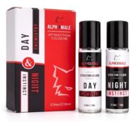 AlphaMale Premium Day and Night Pheromone Infused Cologne for Men 2 Pack