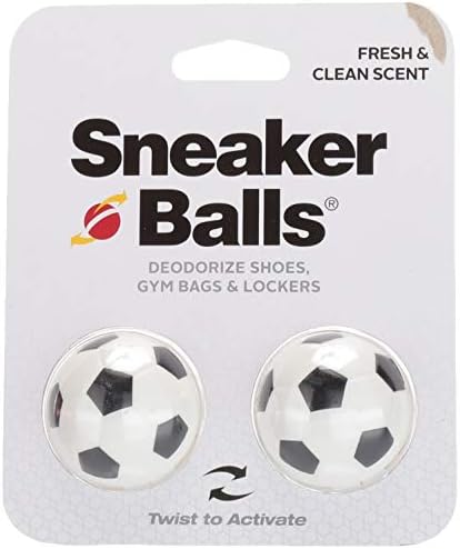 Sof Sole Sneaker Ball Shoe Odor Eliminator & Remover – Fresh, Clean Scent Blocks Odors – Twist-to-Activate – Compact & Durable – Fun, Colorful Designs – Ideal for Shoes, Gym Bags, Lockers