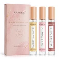 slashome Hair Perfume Set for Women, 3x10mL Alcohol-Free Hair & Body Mist