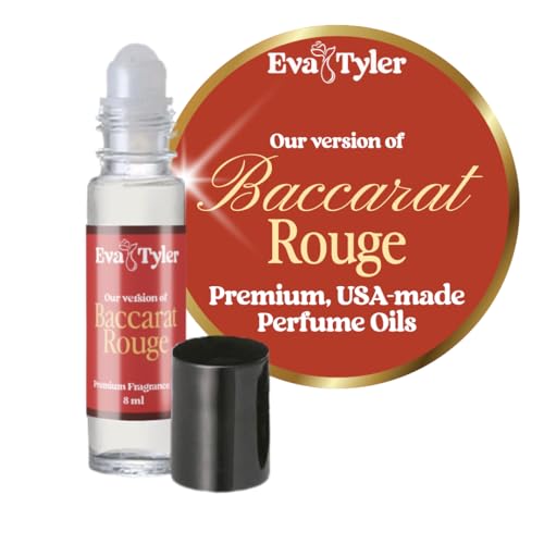 Baccarat Rouge Premium Fragrance Roll on | USA made | Long-lasting | Unisex Fragrance (Roll on 8ml)